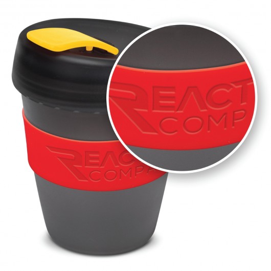 Frosted Forrest Eco cups debossed